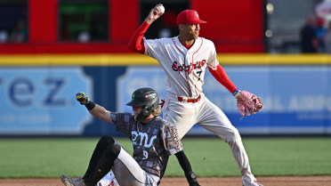 Emeralds Outlast Indians in Extra-Inning Affair