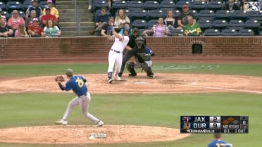 Kameron Misner hits a 2-RBI single