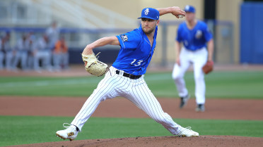 Kuehner, Bullpen Out-dueled by Biscuits in 2-0 Shuckers Loss