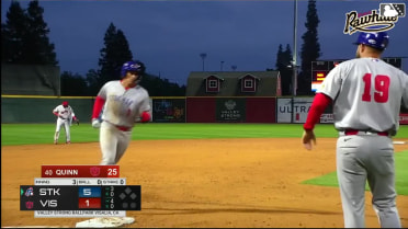 Myles Naylor belts his second homer in as many games