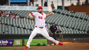 Miley Twirls Shutout As Bats Top Stripers 4-0