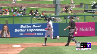 Rockies prospect Aaron Schunk belts a solo home run