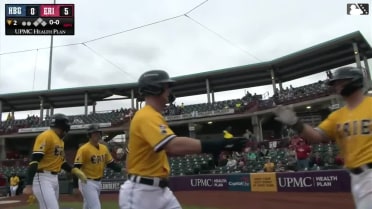 Justice Bigbie's three-run homer