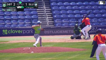 Ty Floyd strikes out seventh batter of game