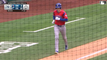 Owen Caissie swats his seventh homer of 2025