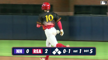 Aidan Miller's fourth homer of the season
