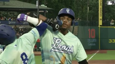 Josue De Paula's ninth homer of the season