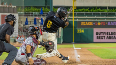 Calaz Crushes 2 HRs, Catlett Stifles Modesto
