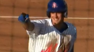 Colin Houck's three-RBI game
