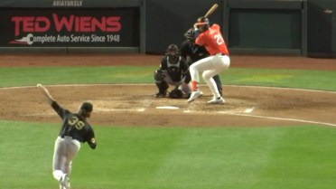 Carson Whisenhunt strikes out a pair of batters