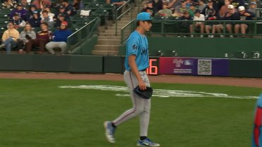Marlins No. 5 prospect Noble Meyer strikes out seven