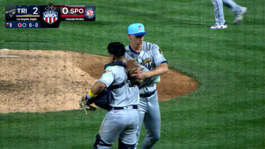 Ryan Johnson spins a one-hit shutout