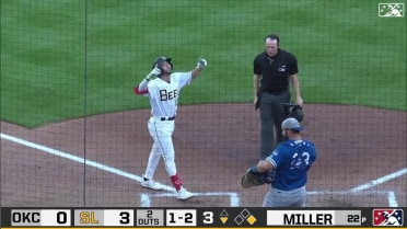 Livan Soto hits a two-run home run for Triple-A