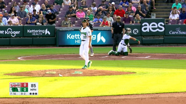 Adam Serwinowski strikes out nine