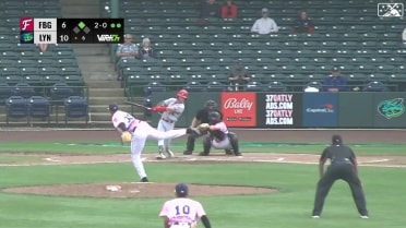 Robert Hassell III swats his first HR of the season