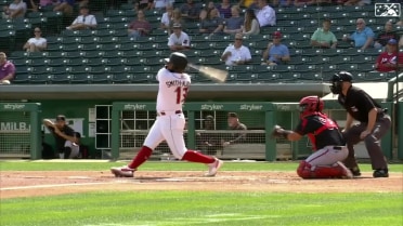 Canaan Smith-Njigba crushes a solo homer in the 1st