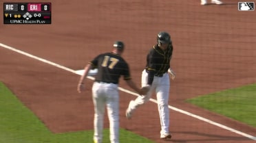 Thayron Liranzo homers in third consecutive game