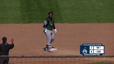 Zyhir Hope's four-hit game