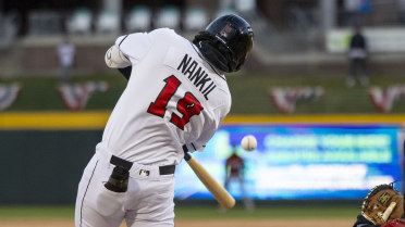 Nankil drives in five, rain halts Nuts' win in sixth