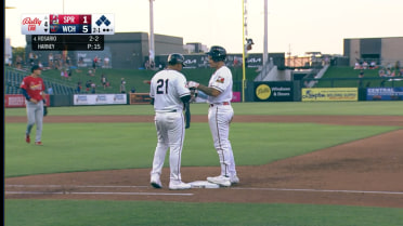 Kala'i Rosario hits for the cycle
