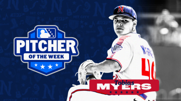 Tobias Myers Named International League Pitcher of the Week