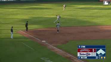 George Lombard Jr.'s jumping throw