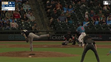 Braden Nett's seventh strikeout
