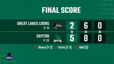 Dragons Pitching Downs Loons 5-2 