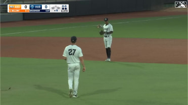 Zach Messinger gets his seventh strikeout