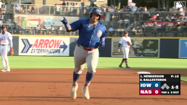 Moisés Ballesteros' solo home run
