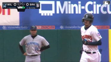 Eli Serrano III's first High-A home run