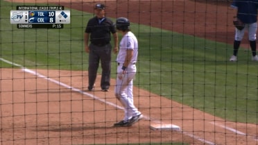 Chase DeLauter's three-hit outing