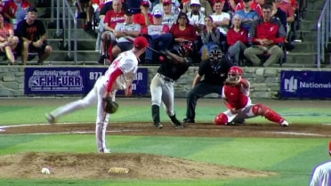Yophery Rodriguez's multi-hit game