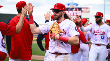 Bats Snap Skid, Ride Strong Offense to 9-4 Win in Columbus