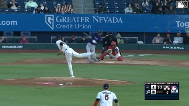 Sam Hilliard's record breaking homer