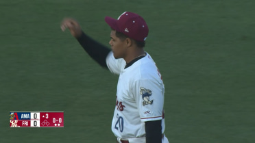 Winston Santos strikes out five over three innings