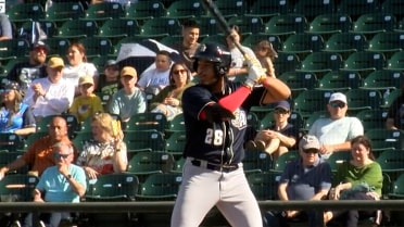 Romeo Sanabria collects four hits