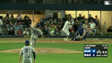 Ian Seymour's ninth strikeout