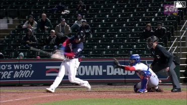 Gabriel Rincones Jr. hits his third homer