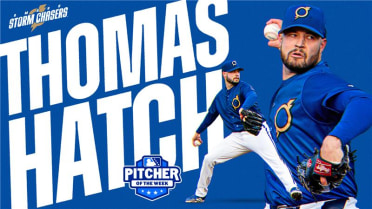 Thomas Hatch Named International League Pitcher of the Week