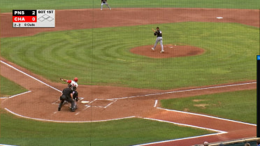 Thomas White strikes out five