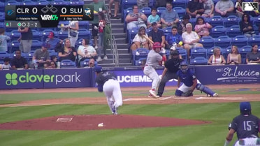 Dante Nori's first professional home run