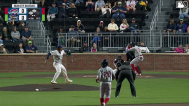 Leandro Lopez's eighth strikeout of the game
