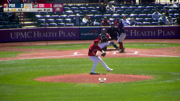 Ceddanne Rafaela records three hits vs. Erie