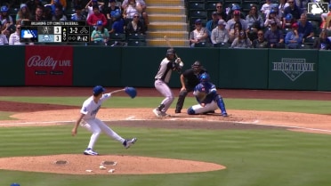 Sterlin Thompson's second homer of season