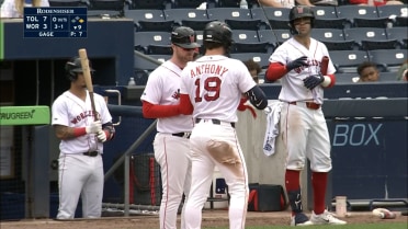 Roman Anthony collects three hits