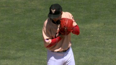 Omar Cruz strikes out four in start