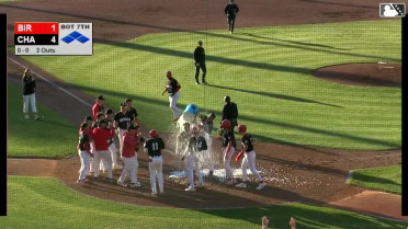 Sal Stewart clobbers a walk-off grand slam