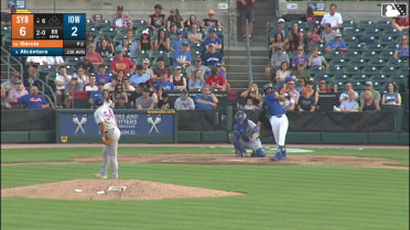 Kevin Alcántara's solo home run