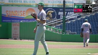 Luke Holman's fifth strikeout